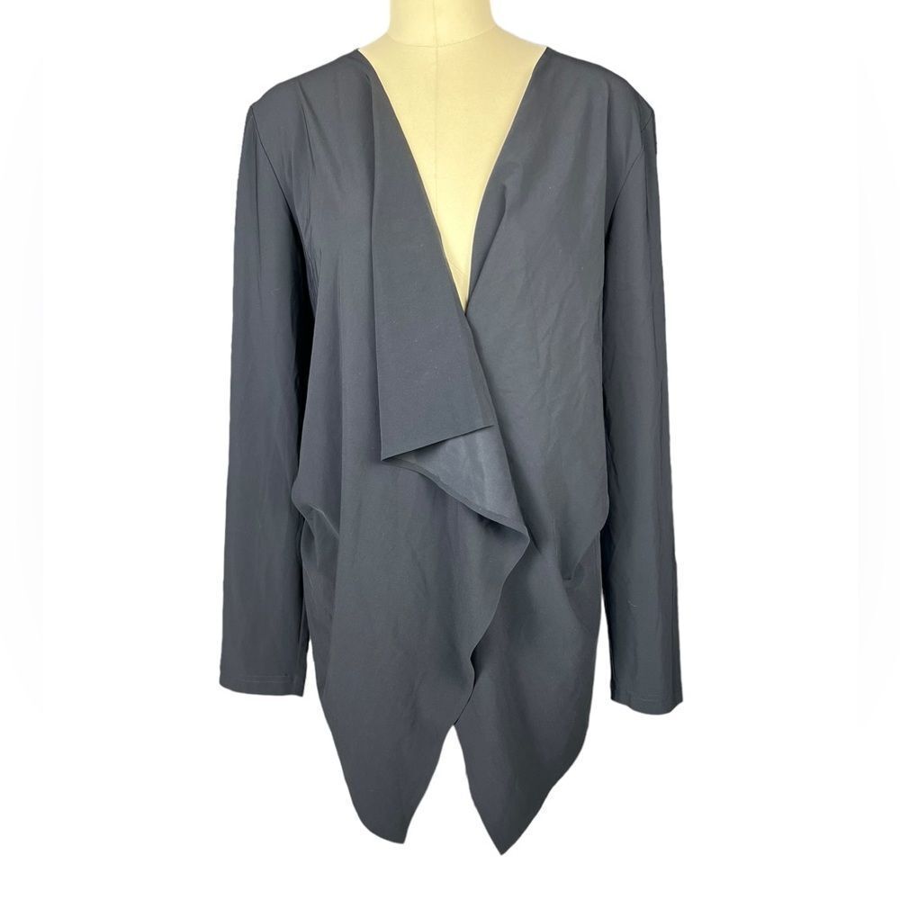 Oska drape front flowly cardigan size 8